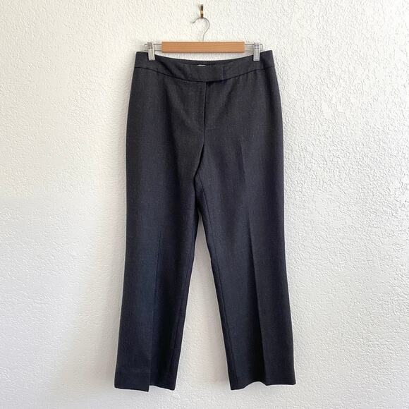 Pendleton 100% Virgin Wool Straight Leg Trouser Pant Gray Lined Womens 8 Classic - Picture 1 of 8